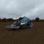 Premiers essais de robot AgXeed en cuma - Robots des Champs 2